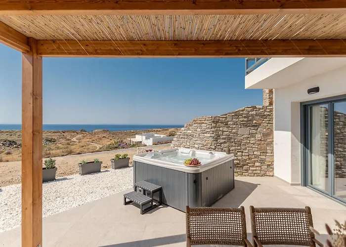 ヴィラ Coastal Retreat Naxos Naxos City
